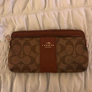 Coach leather wallet